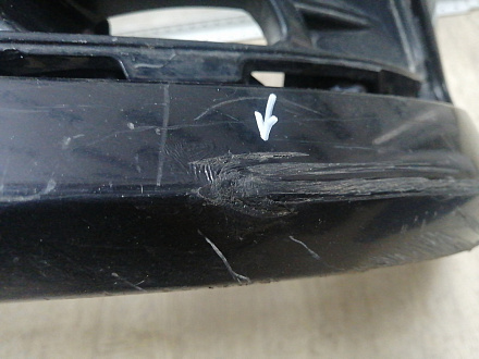 BA000243; Бампер передний; под паркт.; под омыват. (52119-06J20) для Toyota Camry 70 рест. (2021-2024)/БУ; Оригинал; Р1, Мелкий дефект; 