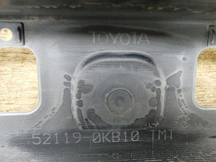 AA020078; Бампер передний; без паркт.; без омыват. (52119-0KB10) для Toyota Fortuner II (2015- 2020)/БУ; Оригинал; Р2, Удовлетворительное; 