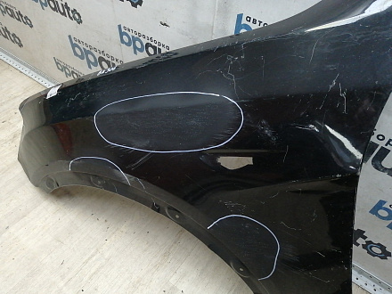 BA000306; Крыло переднее левое (41357267323) для BMW/БУ; Оригинал; Р2, Удовлетворительное; 