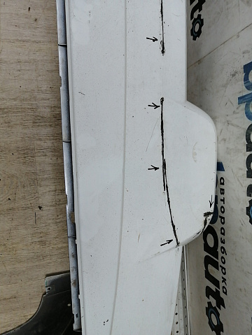 Фотография детали AA044930; Бампер задний; под паркт. (2804160XKV4AA) для Haval H9 II (2024-н.в.)/БУ; Оригинал; Р2, Удовлетворительное; . Фото номер 10