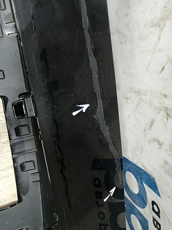 AA044860; Бампер передний; под паркт.; без омыват. (2803118XKV3AA) для Tank 500 (2021-н.в.)/БУ; Оригинал; Р2, Удовлетворительное; 