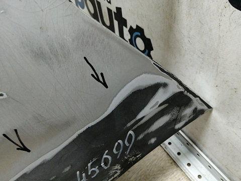 Фотография детали AA045699; Бампер передний; под паркт.; под омыват. (62022-EJ90H) для Infiniti M III рест. (2008-2010)/БУ; Оригинал; Р2, Удовлетворительное; . Фото номер 4