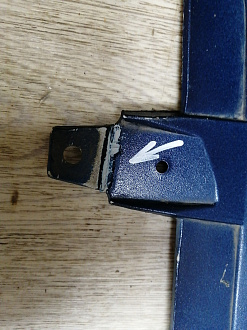 AA046148; Бампер передний; под паркт.; под омыват. (BS71-17757-A) для Ford Mondeo/БУ; Оригинал; Р1, Мелкий дефект; 