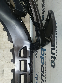 BA000256; Бампер передний, S-line; без паркт.; под омыват. (8R0 807 437 AC) для Audi Q5 I рест. (2012-2017)/БУ; Оригинал; Р1, Мелкий дефект; 