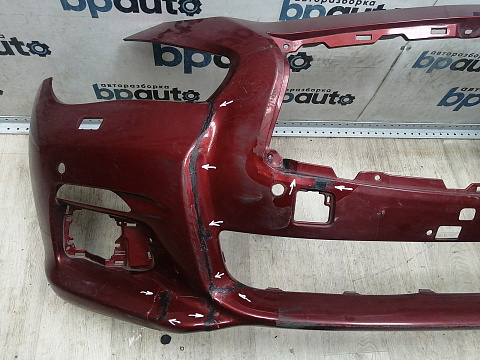 Фотография детали BA000242; Бампер передний; под паркт.; под омыват. (62022-4HB0H) для Infiniti Q50 (2013-2017)/БУ; Оригинал; Р2, Удовлетворительное; . Фото номер 6