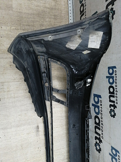 AA045687; Бампер передний; под паркт.; под омыват. (5СU807221A) для Volkswagen Jetta VI рест. (2015-2018)/БУ; Оригинал; Р1, Мелкий дефект; 