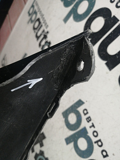 BA000184; Бампер передний; без паркт.; под омыват. (52119-05190) для Toyota Avensis/БУ; Оригинал; Р1, Мелкий дефект; 