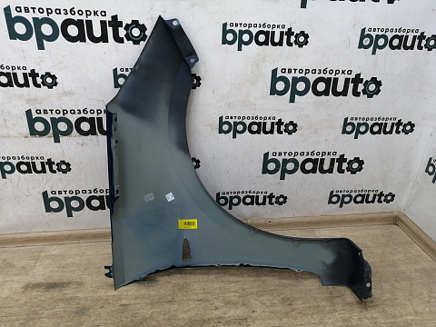 Фотография детали AA014462; Крыло переднее левое, с отв. под поворотник (66311-4L000) для Hyundai/Нов с деф; Неоригинал; Р0, Хорошее; Синий с перл. (WGM). Фото номер 8