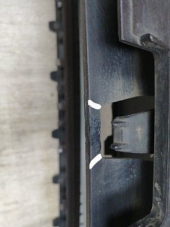 AA045688; Бампер передний; без паркт.; под омыват. (5СU807221A) для Volkswagen Jetta VI рест. (2015-2018)/БУ; Оригинал; Р1, Мелкий дефект; 