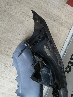 AA045796; Бампер передний; под паркт.; под омыват. (8R0 807 437 AH) для Audi Q5 I рест. (2012-2017)/БУ; Оригинал; Р1, Мелкий дефект; 