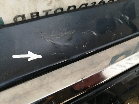 Фотография детали AA038704; Юбка заднего бампера (32296891) для Volvo XC60 II рест. (2021-н.в.)/БУ; Оригинал; Р1, Мелкий дефект; . Фото номер 6