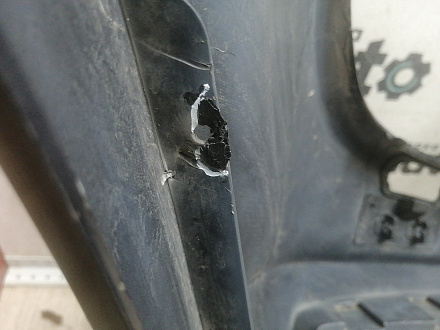 AA045750; Бампер передний, AMG; под паркт.; под омыват. (A1668856425) для Mercedes-Benz GL-klasse II (X166) (2012-2016)/БУ; Оригинал; Р1, Мелкий дефект; 