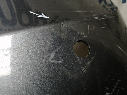 AA045615; Бампер задний; под паркт. (86611-4L200) для Hyundai Solaris I HB (2010- 2014)/БУ; Оригинал; Р1, Мелкий дефект; 