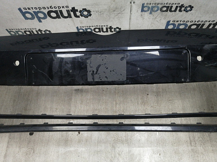 BA000228; Бампер передний; под паркт.; под омыват. (5G0807221) для Volkswagen Golf/БУ; Оригинал; Р1, Мелкий дефект; 