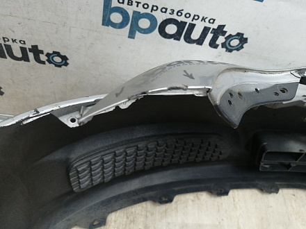 AA045733; Бампер передний, до 2010г; без паркт.; под омыват. (62022-JK60H) для Infiniti G (2006-2013)/БУ; Неоригинал; Р1, Мелкий дефект; 