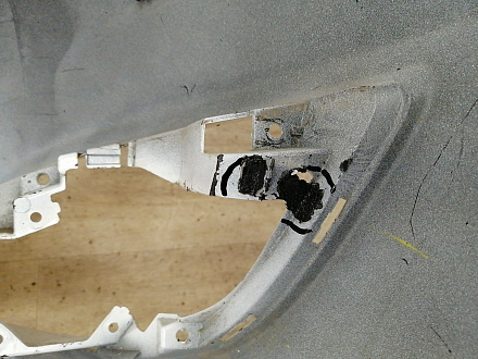 AA037213; Бампер передний; без паркт.; под омыват. (13368660) для Opel Astra/БУ; Оригинал; Р1, Мелкий дефект; 