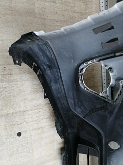 AA045827; Бампер передний; под паркт.; под омыват. (KD45-50031) для Mazda CX-5/БУ; Оригинал; Р1, Мелкий дефект; 