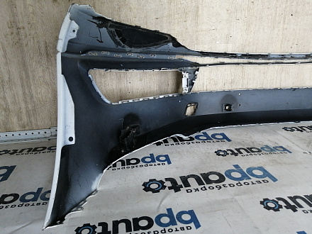 AA045890; Бампер передний; под паркт.; под омыват. (3G0807221) для Volkswagen Passat/БУ; Оригинал; Р2, Удовлетворительное; 