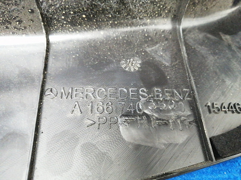 Фотография детали AA019751; Обшивка крышки багажника (A1667403500) для Mercedes-Benz/БУ; Оригинал; Р1, Мелкий дефект; . Фото номер 9