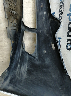 AA045251; Бампер передний; под паркт.; под омыват. (71101-TL0-ZZ00) для Honda Accord VIII (2008-2011)/БУ; Оригинал; Р1, Мелкий дефект; 