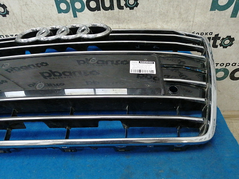 Фотография детали AA030403; Решётка радиатора; под паркт. (4G0 853 651 AE) для Audi A6 IV (C7) рест. Sedan (2014-н.в.)/БУ; Оригинал; Р2, Удовлетворительное; . Фото номер 7