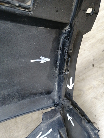 Фотография детали AA045383; Бампер передний; без омыват. (80A807437P) для Audi Q5 II рест. (2020-2025)/БУ; Оригинал; Р1, Мелкий дефект; . Фото номер 16