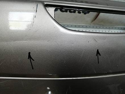 AA046075; Бампер задний; без паркт. (85022 9U040) для Nissan Note/БУ; Оригинал; Р1, Мелкий дефект; 