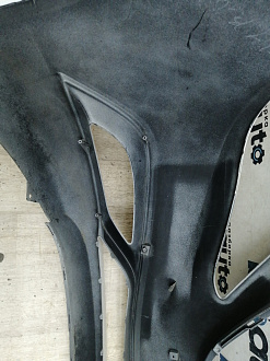 BA000150; Бампер передний; без паркт.; без омыват. (86511-3S500) для Hyundai Sonata VI (YF) (2010-2014)/БУ; Оригинал; Р1, Мелкий дефект; 