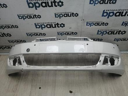 AA045981; Бампер передний; под паркт.; под омыват. (5K0807221) для Volkswagen Golf/БУ; Оригинал; Р1, Мелкий дефект; 