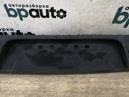 AA029038; Накладка заднего бампера; под паркт. (86683-1Y300) для Kia Picanto II 3D (2011-2015)/БУ; Оригинал; Р1, Мелкий дефект; 