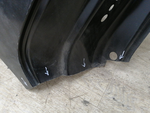 Фотография детали AA015718; Крыло заднее правое, накладка заднего крыла (60161-60890)/Нов с деф; Оригинал; Р0, Хорошее; . Фото номер 6