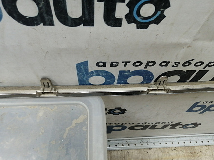 AA044559; Молдинг порога левый, хром (75858-33010) для Toyota Camry 50 (2012 — 2014)/БУ; Оригинал; Р0, Хорошее; 