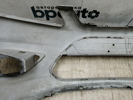 BA000084; Бампер передний; без паркт.; без омыват. (8M51-17757-AW) для Ford Focus/БУ; Оригинал; Р1, Мелкий дефект; 