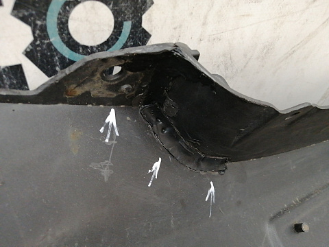 Фотография детали AA038173; Бампер передний; под паркт.; под омыват. (96660434) для Opel Antara (2007 - 2011)/БУ; Оригинал; Р1, Мелкий дефект; . Фото номер 29