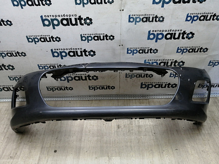 AA044863; Бампер передний; без паркт.; без омыват. (9674576177) для Peugeot 308 I рест. (2011-2015)/БУ; Оригинал; Р2, Удовлетворительное; 