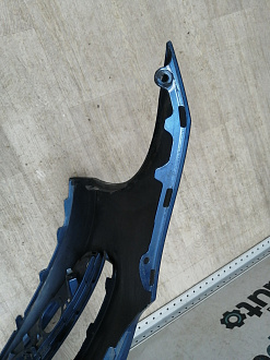 BA000226; Бампер передний; под паркт.; под омыват. (5G0807221) для Volkswagen Golf/БУ; Оригинал; Р1, Мелкий дефект; 