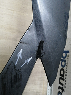 AA046270; Бампер передний; без паркт.; без омыват. (86511-F2000) для Hyundai Elantra VI (AD) (2016-2018)/БУ; Оригинал; Р2, Удовлетворительное; 