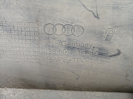 AA026283; Бампер задний, S-line; под паркт. (4G8 807 511 AC) для Audi A7 I Sportback (2010-2014)/БУ; Оригинал; Р0, Хорошее; 