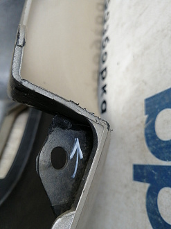 AA046211; Бампер задний; без паркт. (86611-10000) для Hyundai Matrix I рест. 2 (2008-2010)/БУ; Оригинал; Р2, Удовлетворительное; 