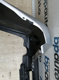 BA000204; Бампер задний; без паркт. (85022-JU14H) для Nissan X-Trail T31/БУ; Оригинал; Р1, Мелкий дефект; 