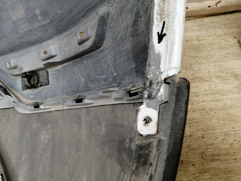 Фотография детали AA032928; Бампер задний; под паркт. (5LU 807 421) для Skoda Yeti I рест. (2013-2018)/БУ; Оригинал; Р1, Мелкий дефект; . Фото номер 19