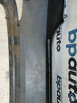 BA000138; Бампер задний; без паркт. (86611-4L500) для Hyundai Solaris I рест. Sedan (2014- 2016)/БУ; Оригинал; Р1, Мелкий дефект; 