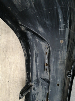 AA036748; Бампер задний; под паркт. (BBM4-50221) для Mazda 3 II (BL) Sedan (2009-2011)/БУ; Оригинал; Р1, Мелкий дефект; 