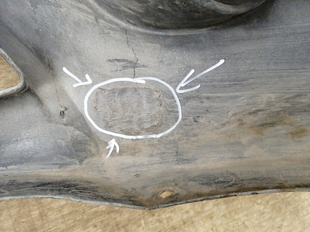 AA030291; Бампер передний; под паркт.; под омыват. (62022-1ME0H) для Infiniti/БУ; Оригинал; Р2, Удовлетворительное; 