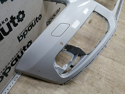 BA000137; Бампер передний; под паркт.; под омыват. (8R0 807 437 M) для Audi Q5 I рест. (2012-2017)/БУ; Оригинал; Р1, Мелкий дефект; 