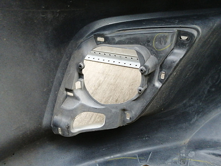 AA044787; Бампер передний; без паркт.; под омыват. (52119-0K840) для Toyota Hilux VIII (2015 - 2020)/БУ; Оригинал; Р2, Удовлетворительное; 
