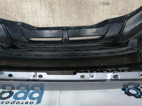 Фотография детали AA045837; Бампер передний; без паркт.; без омыват. (6400F307ZZ) для Mitsubishi ASX I рест. (2013-2016)/БУ; Оригинал; Р1, Мелкий дефект; . Фото номер 16