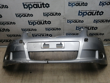 BA000180; Бампер передний; без паркт.; под омыват. (52119-05190) для Toyota Avensis/БУ; Оригинал; Р1, Мелкий дефект; 