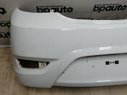 AA045614; Бампер задний; без паркт. (86611-4L200) для Hyundai Solaris I HB (2010- 2014)/БУ; Оригинал; Р2, Удовлетворительное; 