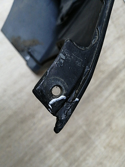 BA000174; Бампер передний, S-line; под паркт.; под омыват. (4G0 807 437 C) для Audi A6 C7/БУ; Оригинал; Р1, Мелкий дефект; 